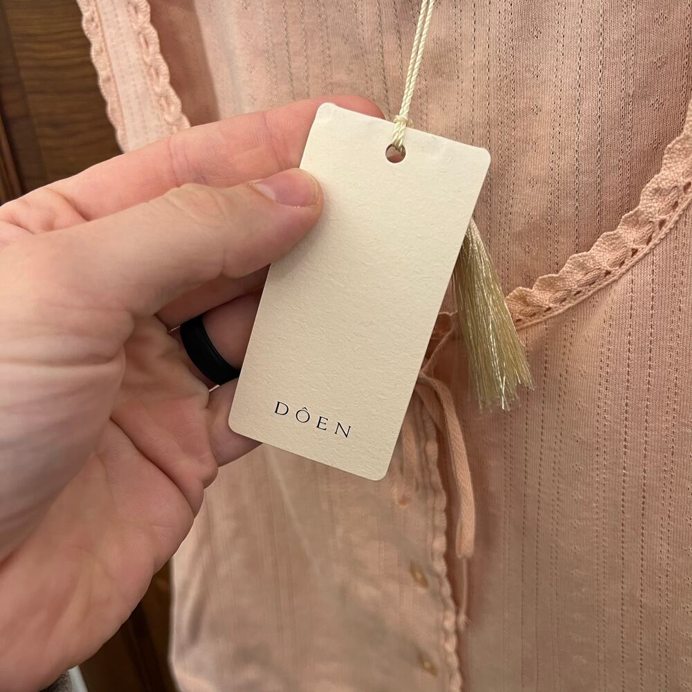 Doen Lois Tank Top in Pink Women's sz XS NWT's NEW - Picture 6 of 9
